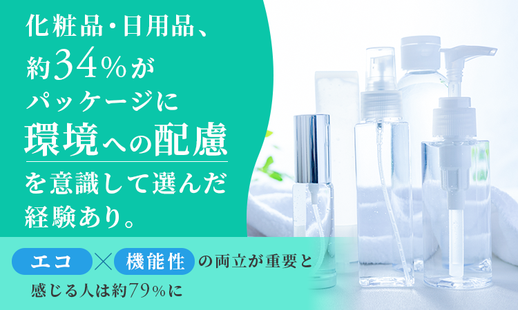 環境配慮パッケージとブランドへの信頼度に関する調査